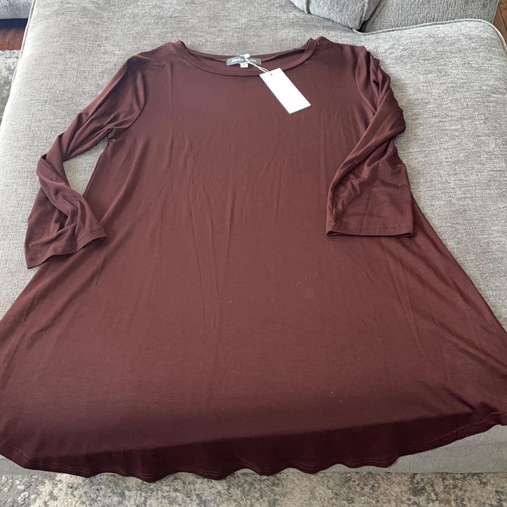 NWT Jamba Styles Brown tunic top